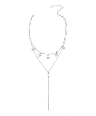 Collier argent femme