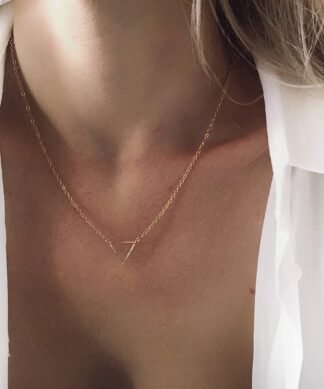 Collier tendance 2024 - triangle or