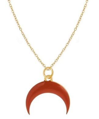 Collier tendance 2024- Croissant de lune