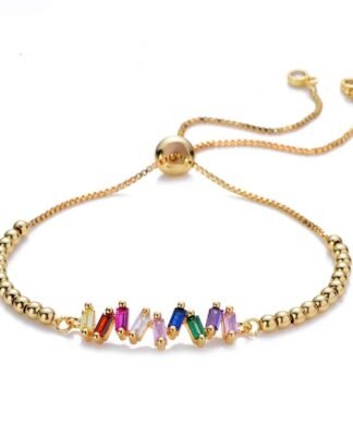 Bracelet arc en ciel tendance 2024