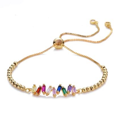 Bracelet arc en ciel tendance 2024