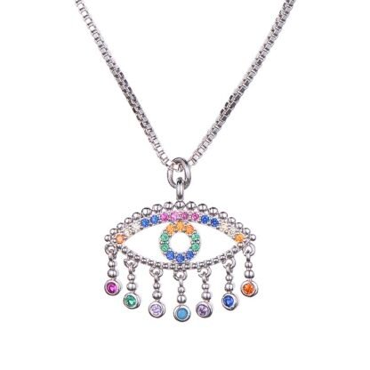 Collier arc en ciel - porte-bonheur