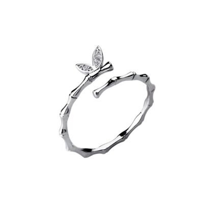 Bague fine argent femme