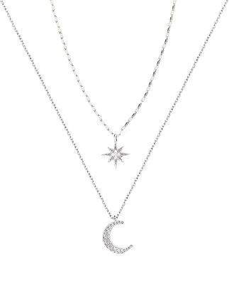 Brillez sous la lueur de la lune avec notre collier lune, un accessoire qui capture l'eclat celeste de la nuit