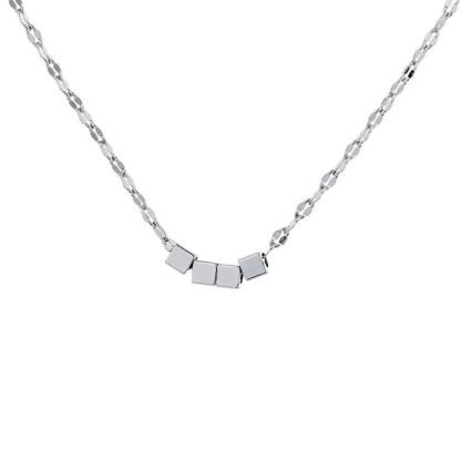 Collier argent femme- pendentif minimaliste