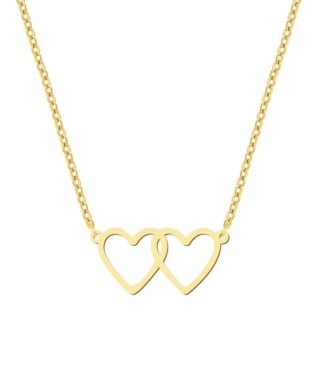 Collier coeur original acier