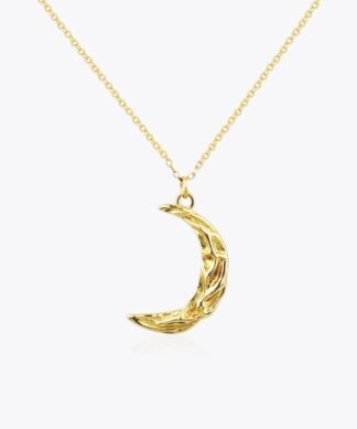 Brillez de tout votre eclat avec notre collier lune, un bijou qui vous fait rayonner comme la lune dans le ciel