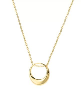 Collier minimaliste or