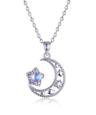 Collier femme pierre de lune