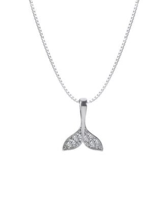 Ajoutez une touche de sophistication à votre look avec notre collier sirène en argent pour femme, un bijou qui incarne l'élégance à l'état pur.