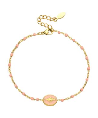 Portez avec fierte notre bracelet medaille Vierge, un symbole de protection et de devotion