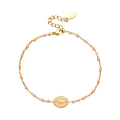 Portez avec fierte notre bracelet medaille Vierge, un symbole de protection et de devotion