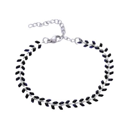 Exprimez votre amour pour la nature avec notre bracelet feuille de laurier de la collection Bijoux Laurier. Un accessoire exquis qui celebre la force et la vitalite des feuilles de laurier, ajoutant une touche de fraicheur a votre tenue